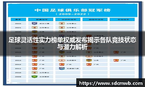 足球灵活性实力榜单权威发布揭示各队竞技状态与潜力解析
