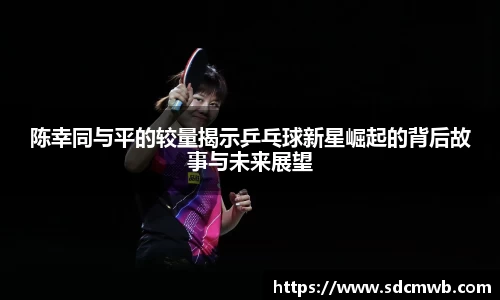 陈幸同与平的较量揭示乒乓球新星崛起的背后故事与未来展望